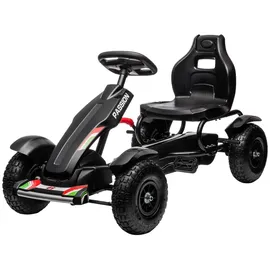 Homcom Kinder GO Kart Tretauto schwarz (nicht verfügbar)