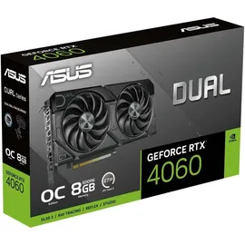 Asus Dual GeForce RTX 4060 EVO OC Schwarz 8 GB 90YV0JC7-M0NA00