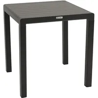 DEGAMO Bistrotisch 70 x 70 x 74,5 cm Anthrazit