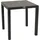 DEGAMO Bistrotisch 70 x 70 x 74,5 cm Anthrazit