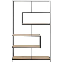 miliboo Industrie-Bücherregal 114 x 0 x 0 cm Schwarz