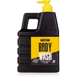 Accentra Duschgel BATH & BODY TOOL KIT in XL Pumpspender, 740ml in Kanisterform, Duft Sandalwood & Musk - Bade- und Dusch-Gel für Männer