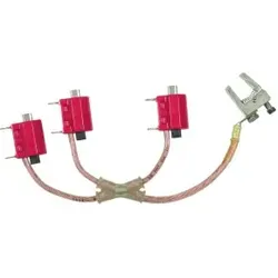 Dehn V1RC3P2 Erdungs- und Kurzschließvorrichtung TI 3-polig 16mm2 mit NH00-Erdungspatronen EKV3 NH00 TI V1RC3P2 EKV3NH00TIV1RC3P2