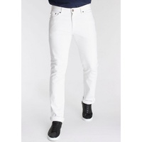 DELMAO Stretch-Jeans »"Reed"«, mit schöner Innenverarbeitung - NEUE MARKE!, Gr. 42 - Länge 30, weiss, , 41999658-42 Länge 30