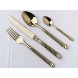 GREENGATE Besteck Set Gold 4er 4 Teile