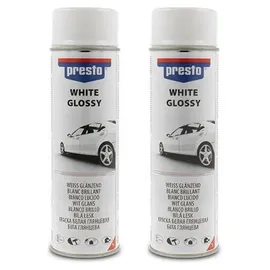 european aerosols Presto Universal Weiß glänzend 0,5 l