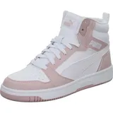 Puma Rebound V6 Mid Jr - Mauve mist/puma white 38