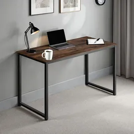 Tectake Schreibtisch Flint Braun