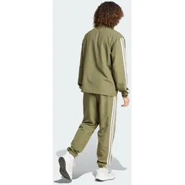 adidas 3-Streifen Woven Trainingsanzug Grün M