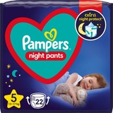 Pampers (Alte Version), Night Pants Windeln, Größe 5, 22 Stück, 12kg-17kg