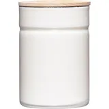 RIESS Vorratsdose mit Eschenholzdeckel 565ml white (2172-212)