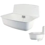 Hamberger Kunststoff-Universal-Ausgussbecken Basic weiss