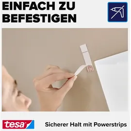 Tesa Fliegengitter Comfort 120 x 140 cm Weiß