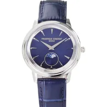 Frederique Constant Moneta Moonphase Edelstahl 37 mm FC-206N3S6