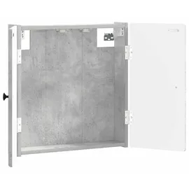 vidaXL Dartboard Schrank BREDA Betongrau 52,5 x 10,5 x 53,5 cm