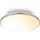 B.K.Licht LED Deckenlampe 1 rund Nickel-matt