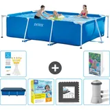 Rechteckiger Frame Pool - 300x200x75 Cm - 7-teilig  S85