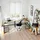 Tectake Eckschreibtisch Melrose Eiche / Braun
