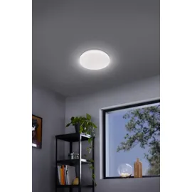 EGLO LED-Deckenleuchte Pogliola 11 W 5,5 cm Ø 26 cm Weiß