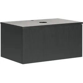 Beliani Waschbeckenunterschrank Alzira