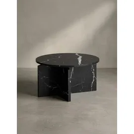 KADIMA DESIGN Kadima Schwarz Marmor 60 x 33 x 60 cm