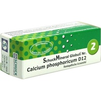 SCHUCK GmbH Arzneimittelfabrik Schuckmineral Globuli 2 Calcium phosphoricum D 12