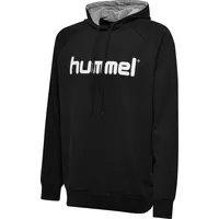 Hummel GO Baumwoll Logo Hoodie Herren black S
