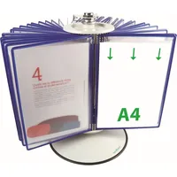 Tarifold Sichttafelsystem 444501 DIN A4 blau mit 50 St.