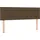 vidaXL Boxspringbett mit Matratze Dunkelbraun 140x200 cm Stoff
