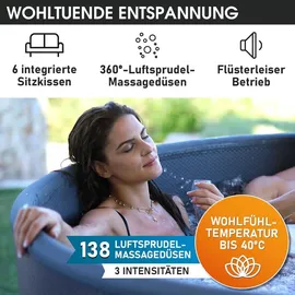 Brast MSPA Mono Ø173 x 65 cm Braun/Schwarz