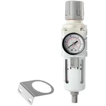 STAHLWERK Wasserabscheider Wartungseinheit Druckluft Druckregler 10,5 bar 1/4\""