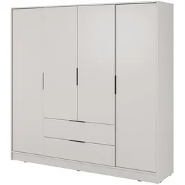 masseno Drehtürenschrank CATERINA 206 x 200 x 51 cm Gelb