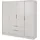 masseno Drehtürenschrank CATERINA 206 x 200 x 51 cm Gelb