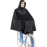 Fahrrad Regenponcho mit Kapuze, wasserdichter Regenponcho für Damen und Herren,
