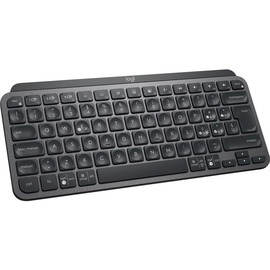 Logitech MX Keys Mini Graphite, schwarz, LEDs weiß, Logi Bolt, USB/Bluetooth, IT (920-010488)