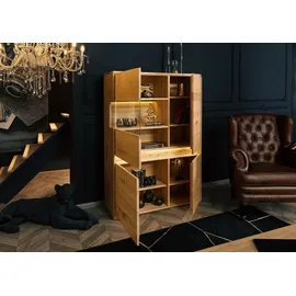 Massivmoebel24 Highboard 103 x 152 x 44 cm Beige