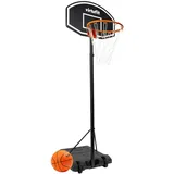 VirtuFit Verstellbare Basketballkorb Outdoor, Basketballkorb mit Ständer, Basketball Ständer tragbar mit Rollen, Basketball Hoop für Jugendliche... - 170 bis 215 cm - Ball und Pumpe EINHEITSGRÖSSE