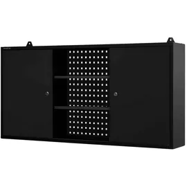Jan Nowak Werkzeugschrank Metall 120x60x20 cm schwarz abschließbar