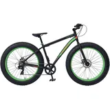 WYNN Fatbike FAT2.0, 7 Gang Shimano Tourney Schaltwerk, Kettenschaltung schwarz