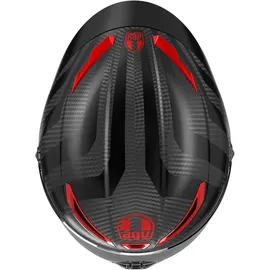 AGV Pista GP RR Intrepido Integralhelm - Matt Dunkelgrau/Schwarz/Rot / XXL