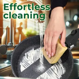 just perfecto household appliances Just Perfecto Töpfe Pfannen 11-Teilig,Topfset Pfannenset mit abnehmbaren Griffen,Pfanne 20/26cm,Topf 18/20cm,Tiefe Bratpfanne 26cm,Antihaftversiegelung,Kochen stapelbar topf Induktion,Ofenfest (Black)
