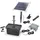 esotec Solar Teichfilterset Profi 6/230 LED, Teichfilter Komplettset, Pumpe, LiFePo4 Akku, Solarmodul, Teichpumpe, mehrstufige Gartenteich Filterung, 100950