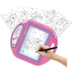 LEXIBOOK Zeichenprojektor Einhorn mit Stift und Stempeln