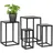 bremermann Blumenhocker 30 x 45 x 30 cm Schwarz
