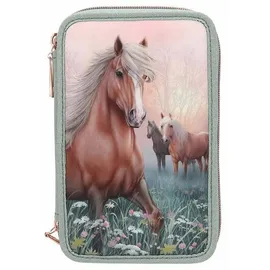 DEPESCHE 3-Fach Federtasche ROMANTIC FIELDS