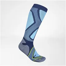 Bauerfeind Ski Performance Compression Socken Blau 38-40