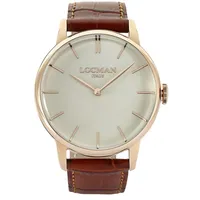 Locman Herrenuhr "1960" in Braun | Gr.: onesize
