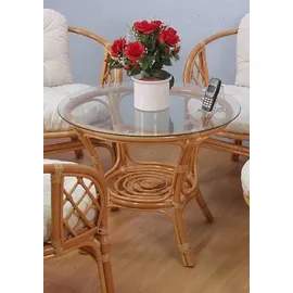 Home Affaire Beistelltisch HOME AFFAIRE, gelb (honigfarben), B:70cm H:57cm T:70cm, Tische, Beistelltisch, Home affaire