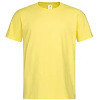 Stedman Comfort Men T-shirt Gelb Baumwolle Small Herren