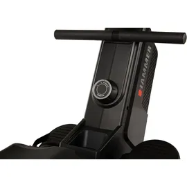 Hammer Rudergerät »POWER ROWER PRO II«, (mit 8-facher manueller Widerstandsverstellung), Rudermaschine, 8 Widerstandsstufen, Magnetbremse, schwarz